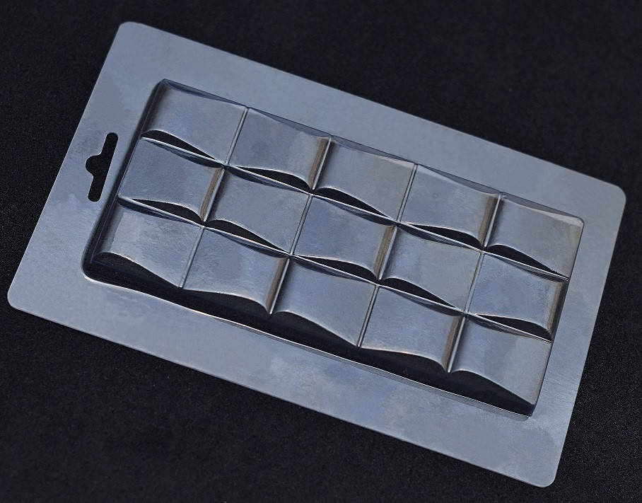 

Форма пластиковая "Шоколад - "Волны" E1-037 (Размер формы 115*180мм)