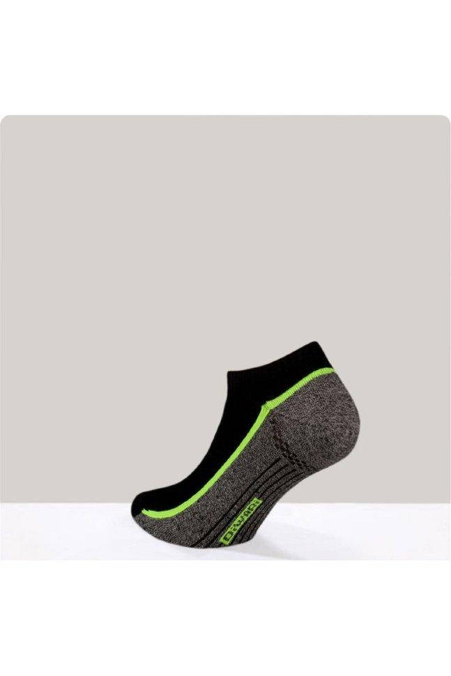 

Носки мужские Diwari Active (044) ультракороткие, 29 (44-45), черный-темно-серый