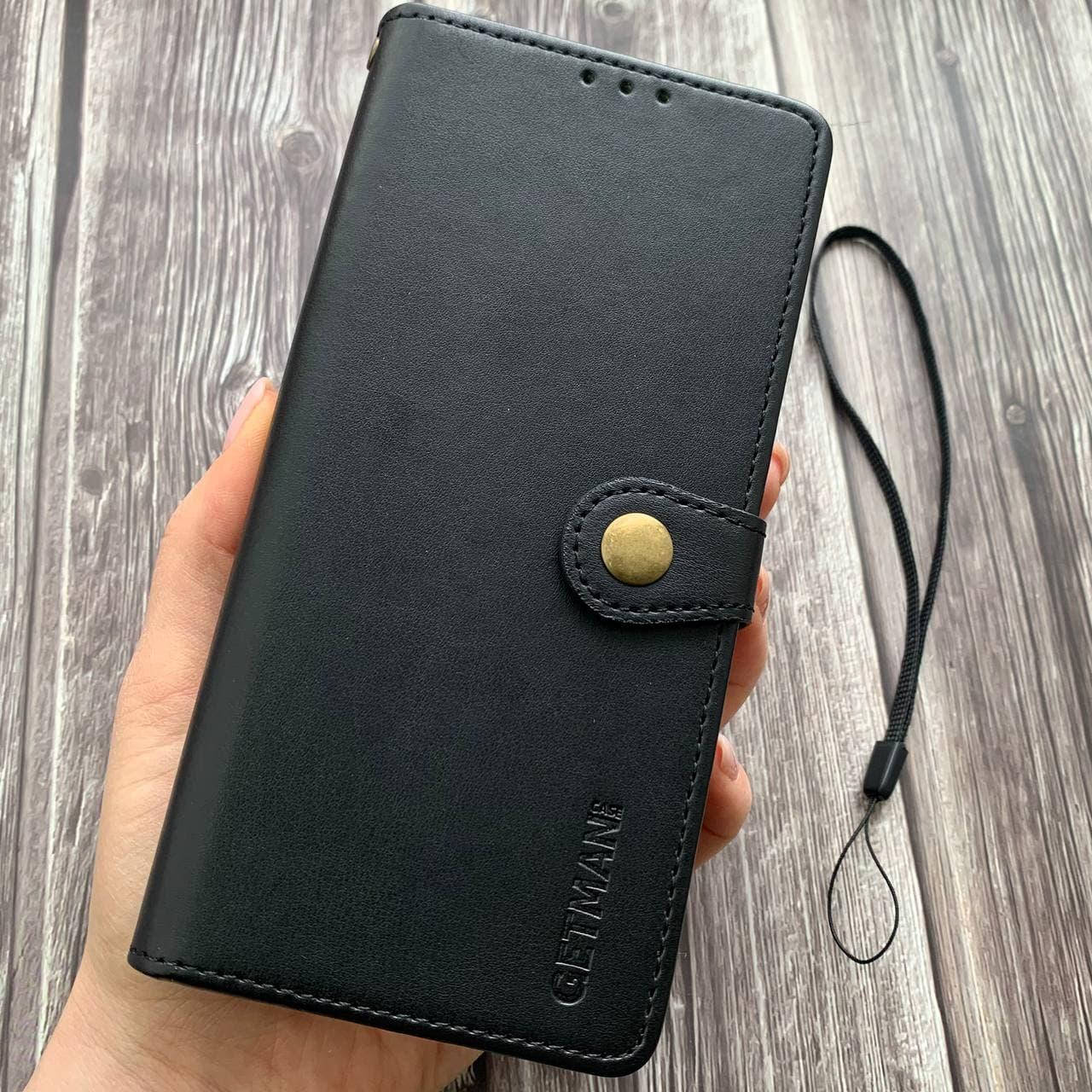 

Чехол книга для ZTE Blade V2020 с магнитом подставкой карманом чехол книжка на зте блейд в2020 черная GLL, Черный