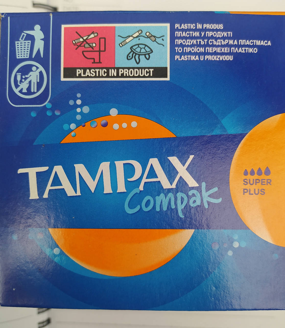 

Тампоны Тампакс Компакт с апликатором 8шт.