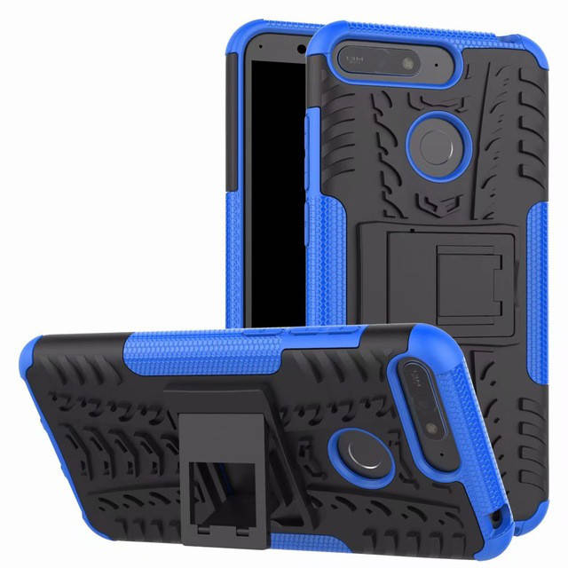 

Чехол Armor для Honor 7A Pro (5.7") противоударный Бампер синий