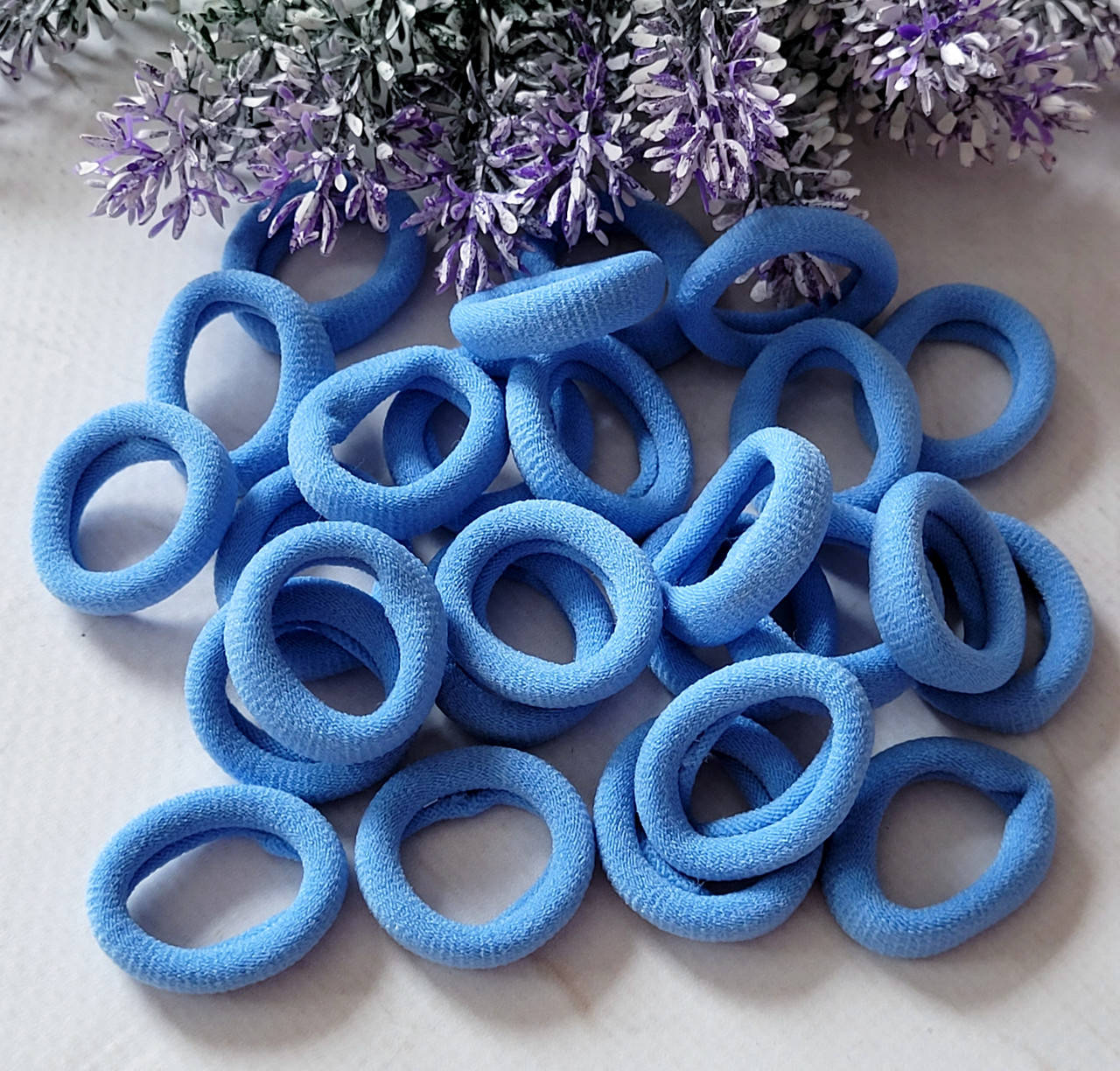 

Резинки мікрофіба 2,7см синій 009