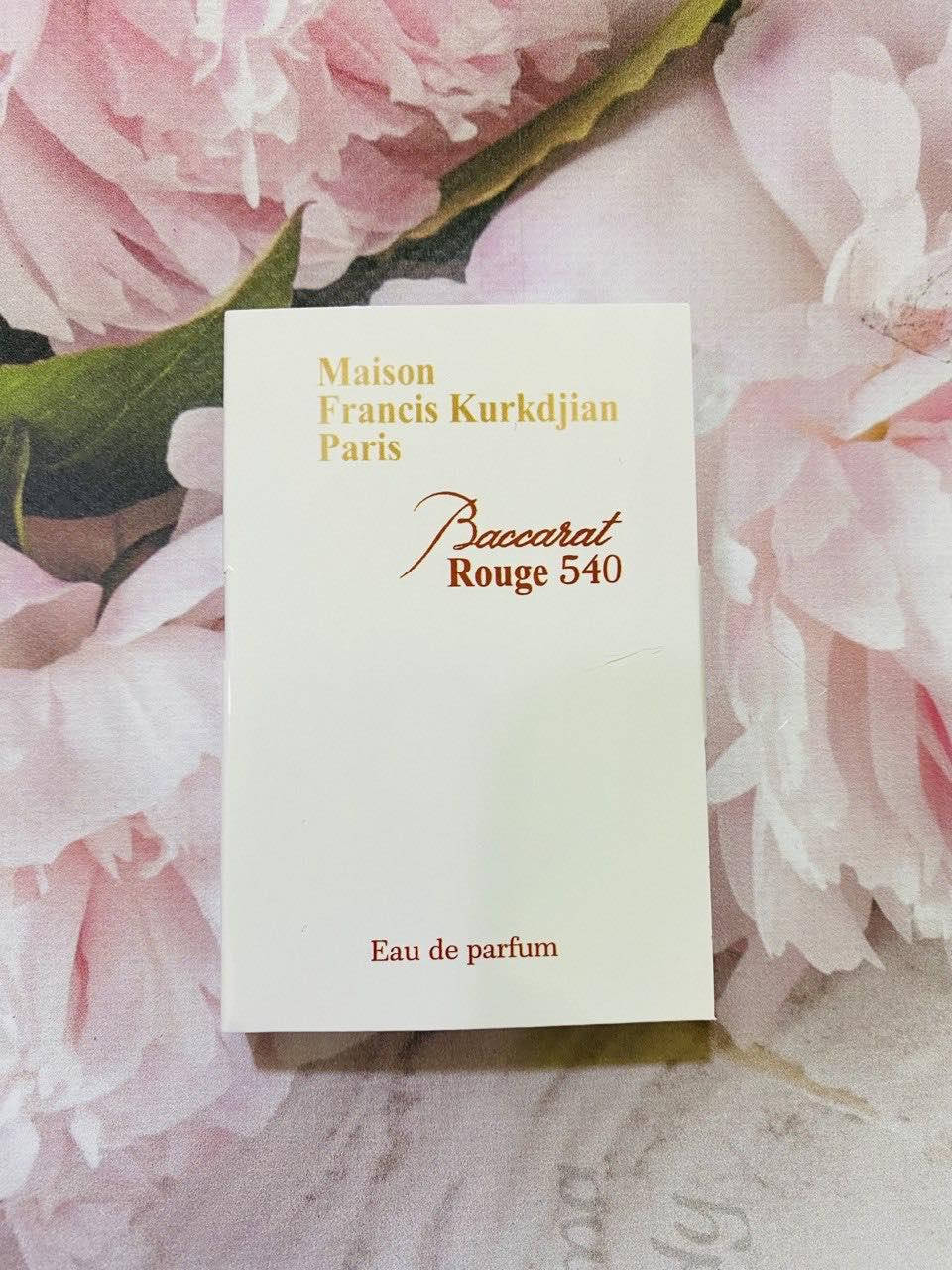

Lux Пробник духов Maison Francis Kurkdjian Baccarat Rouge 540 3ml