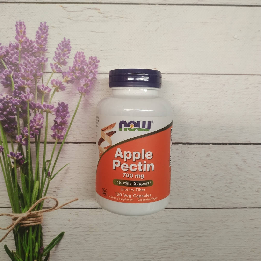 

Now Foods Apple Pectin 120 veg caps , яблочный пектин нау