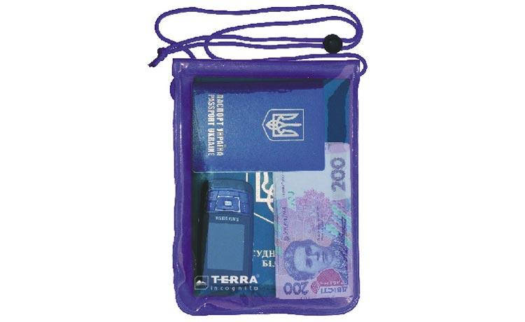 

Гермопакет для документів Terra Incognita SafeCase S (фіолетовий)