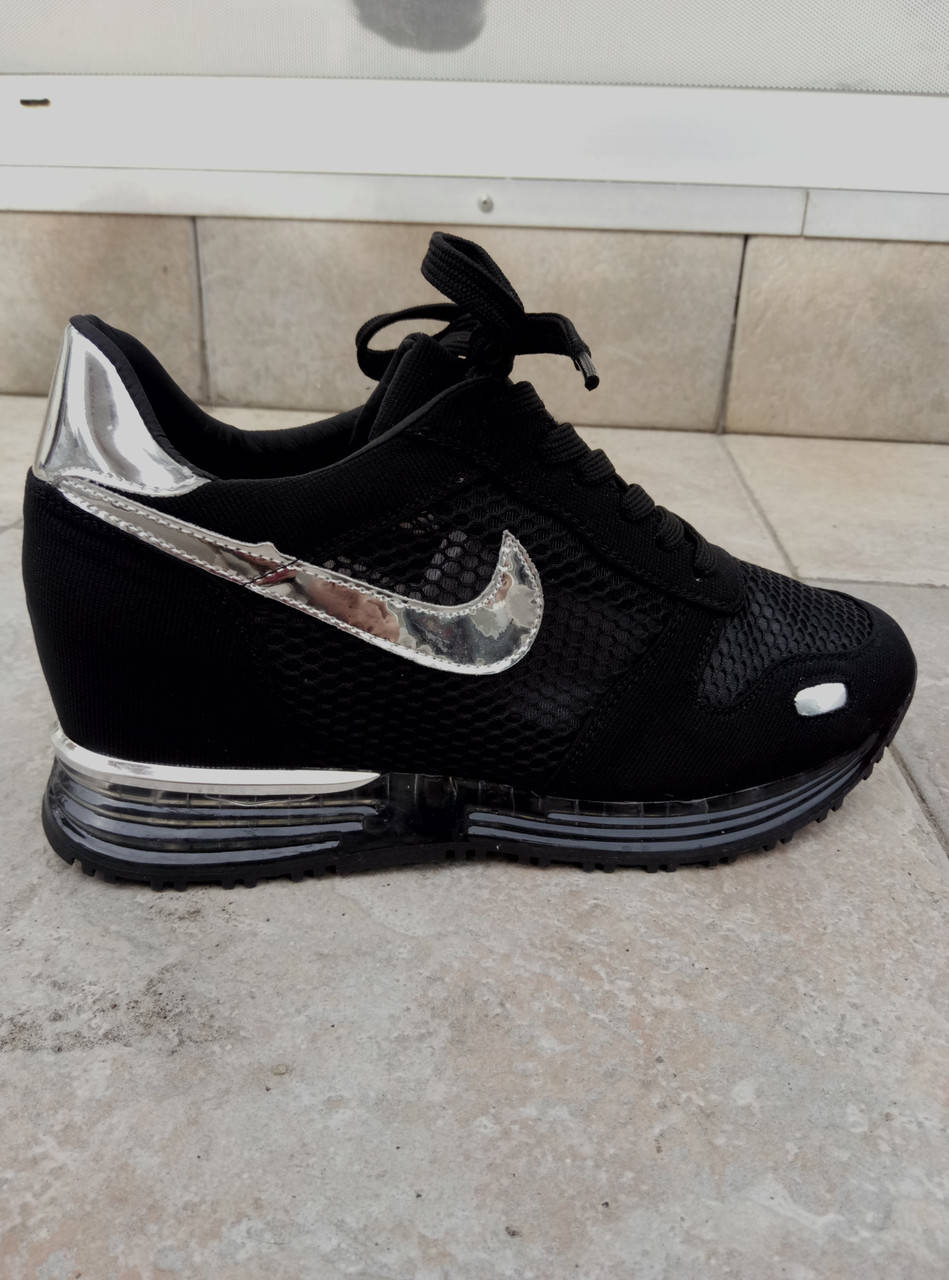 

Черные сникерсы Lonza сетка, Черный