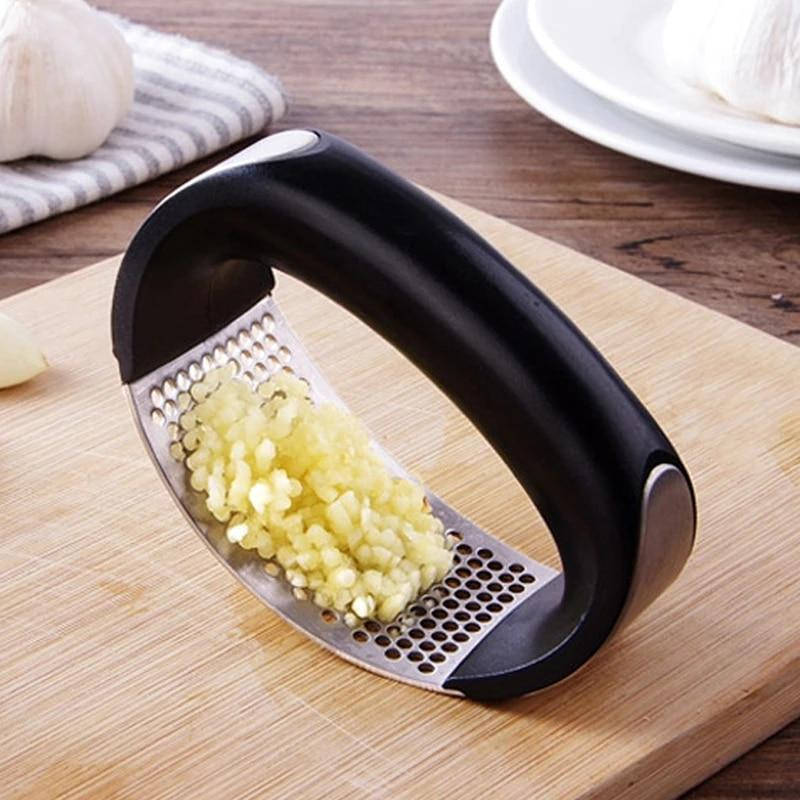 

Пресс для чеснока , измельчитель Garlic Press из нержавеющей стали с пластиковой ручкой