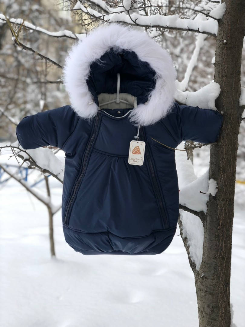 

Мешок-комбинезон космонавт (синий) 0-6 мес. Brilliant Baby