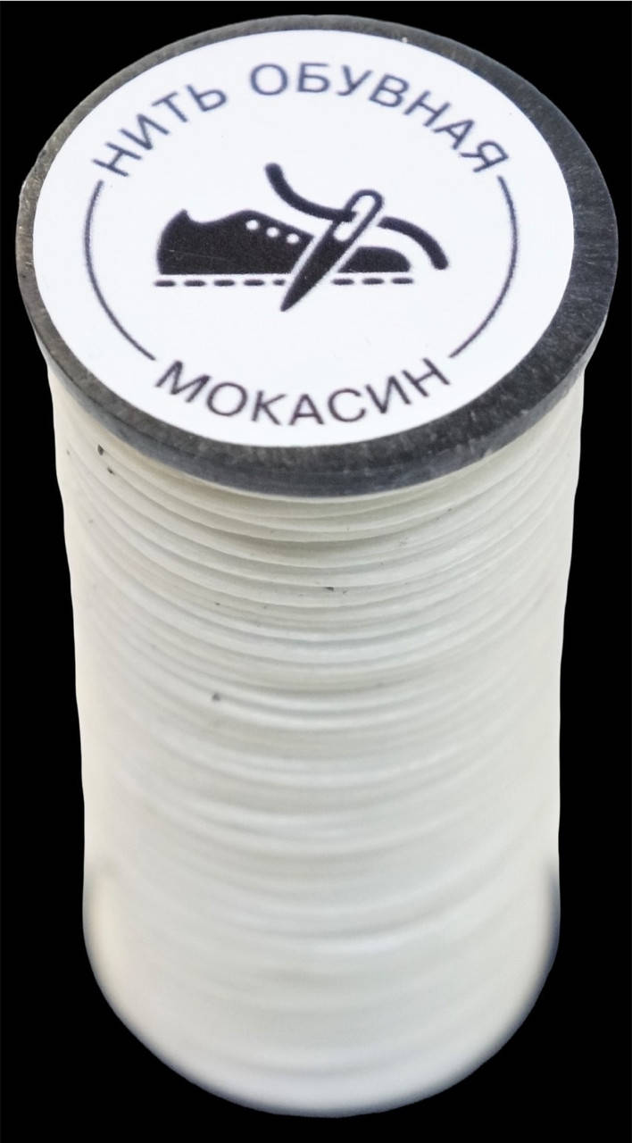 

Нить "МОКАСИН" 100 м. белая, Белый