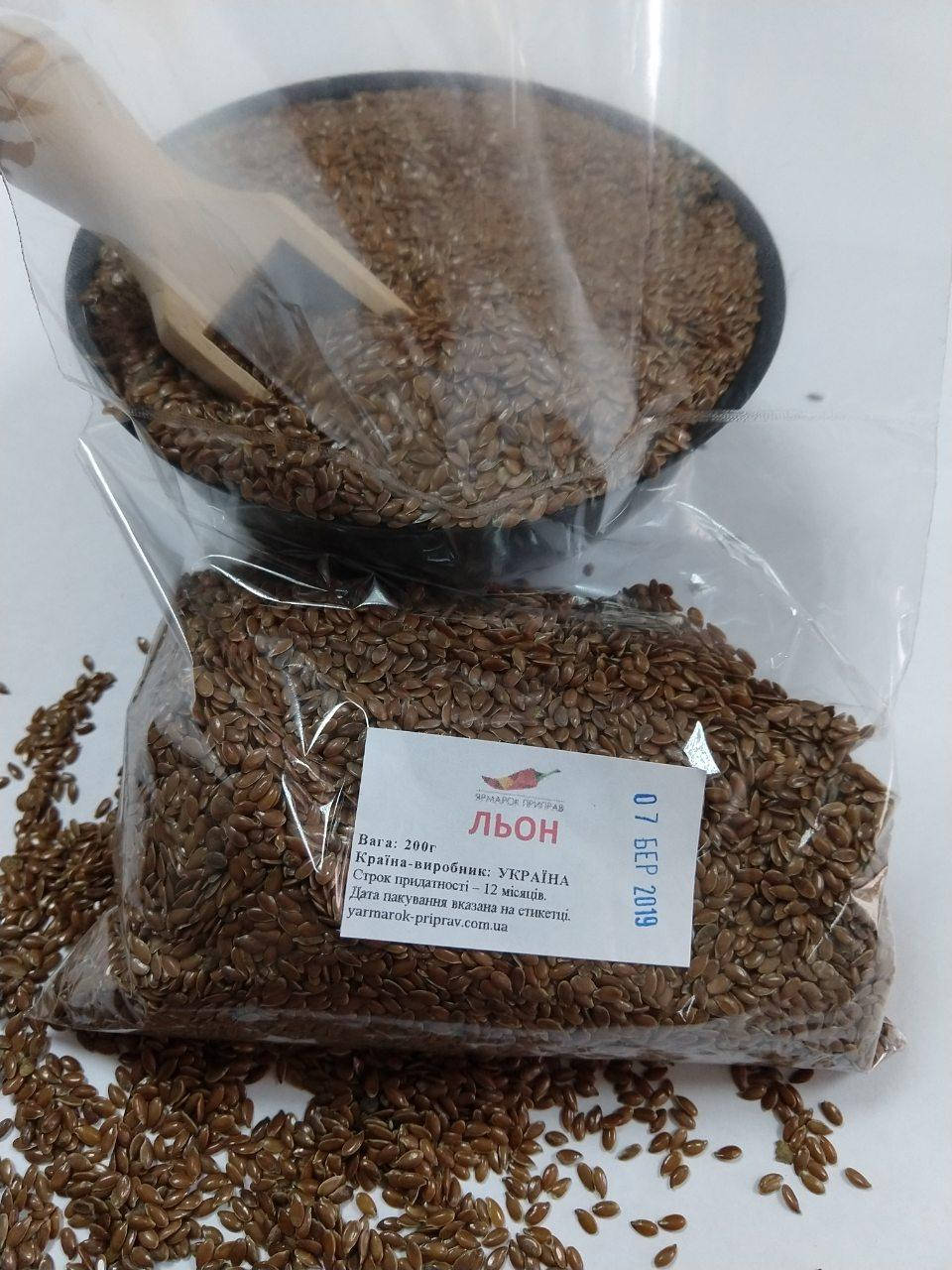 

Лен семена, 200г