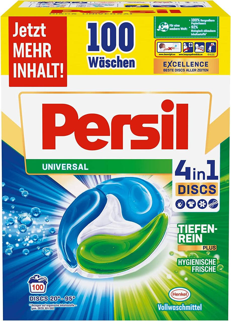 

Капсулы для стирки универсального белья Persil Universal 4 в 1 100 шт