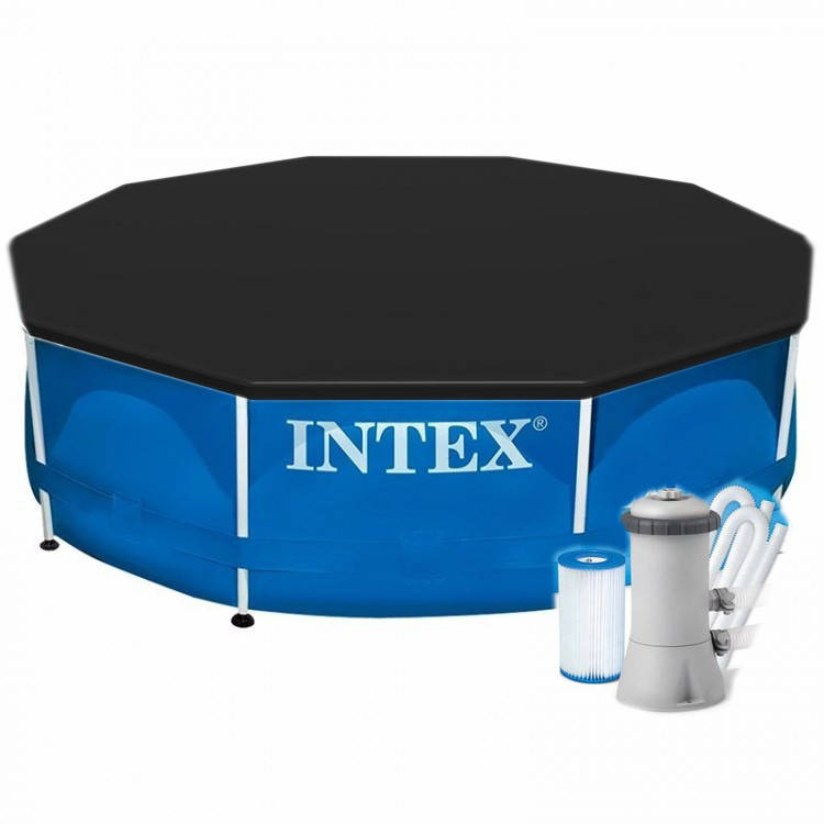

Бассейн каркасный Intex с тентом 28202 и фильтр-насос 1250 л/ч
