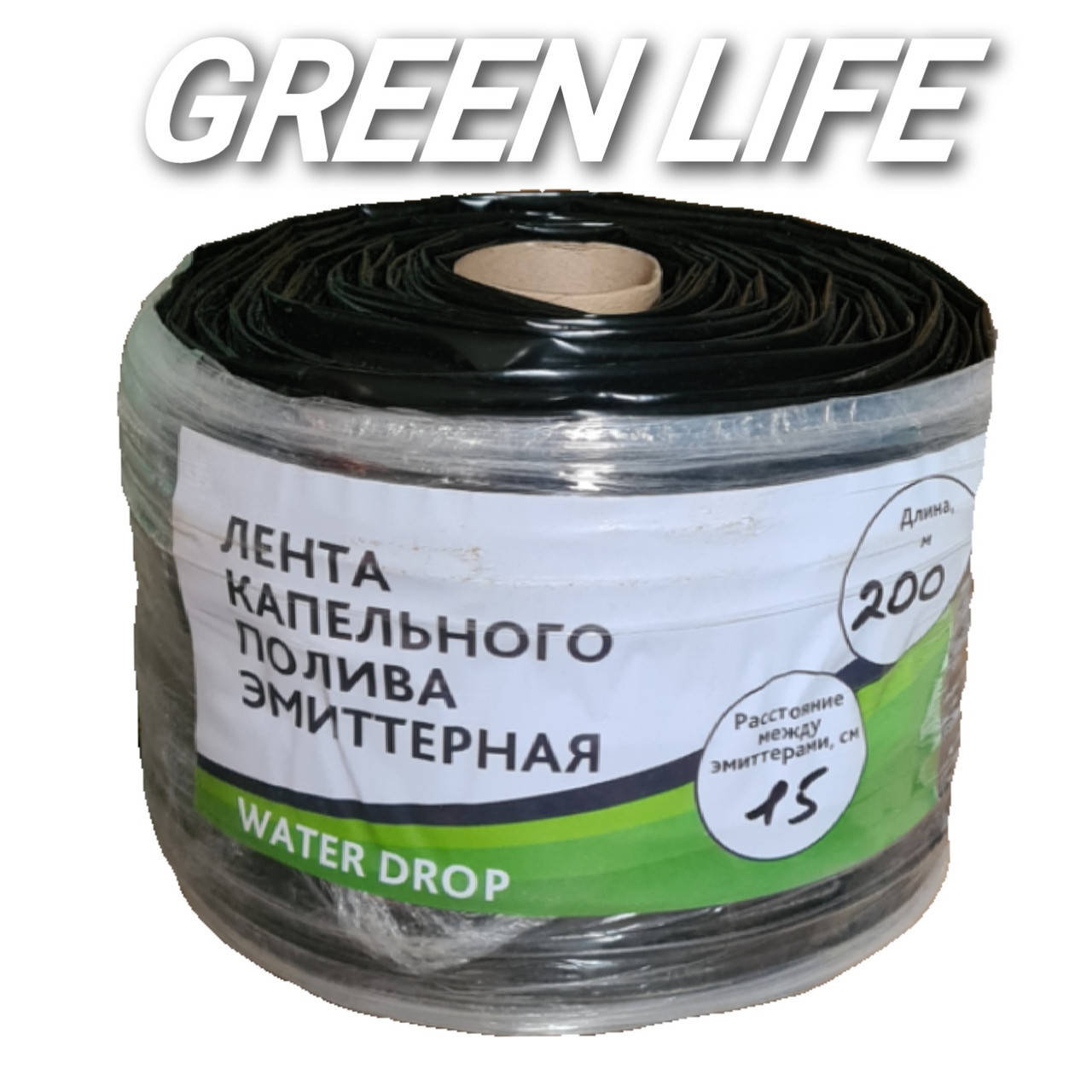 

Капельная лента GARDEN DRIP эмиттер 15см 8 mil 200 м 1.5 Л/Ч КОРЕЯ