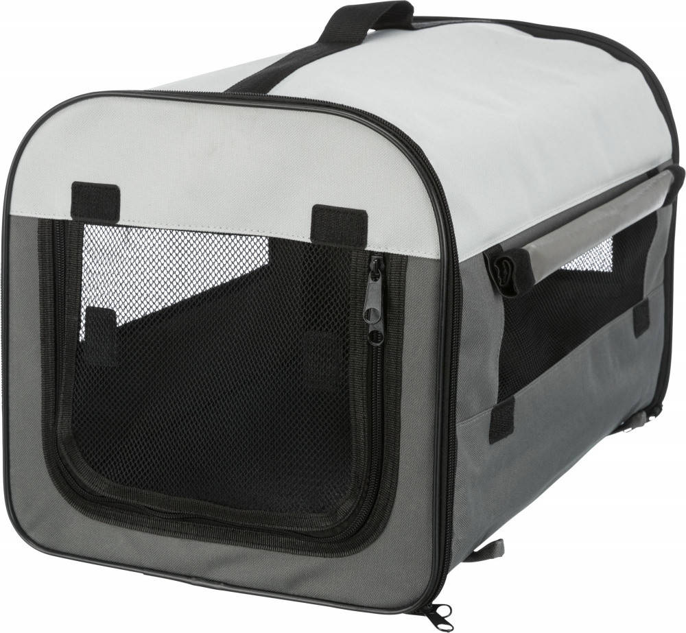 

Переноска для собак Trixie Kennel размер XS-S 40 х40 х 55 cм нейлон, Светло-серый