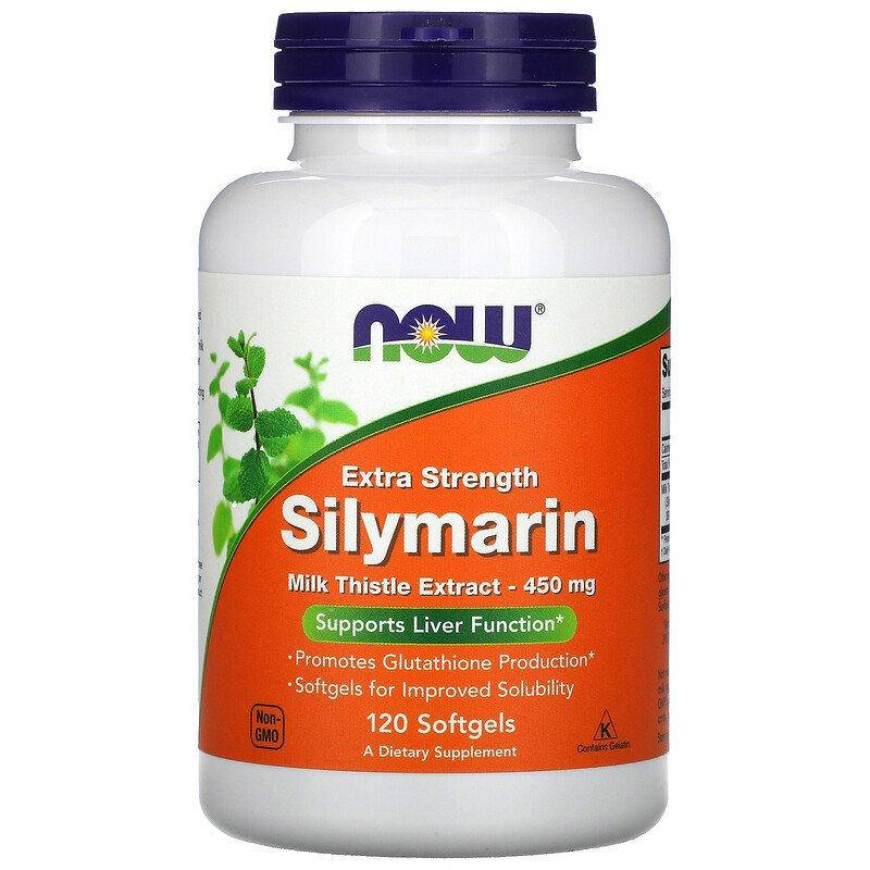 

Now Foods Silymarin Extra Strength 450 mg 120 гелевых капсул