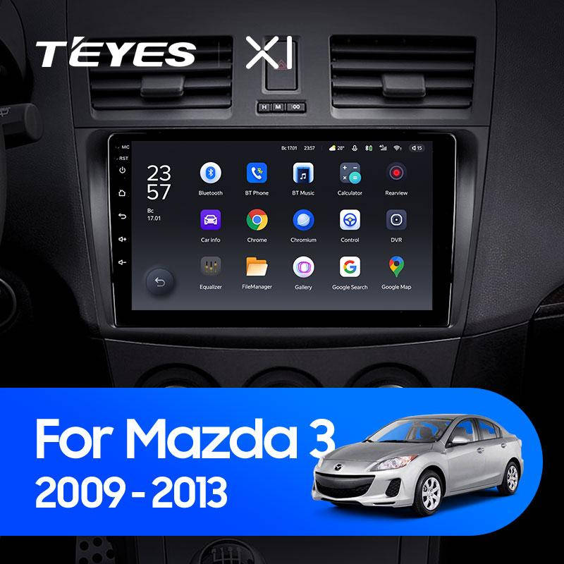 

Штатная магнитола Teyes X1 Mazda 3 II 2 For Mazda3 B (2009- 2013)