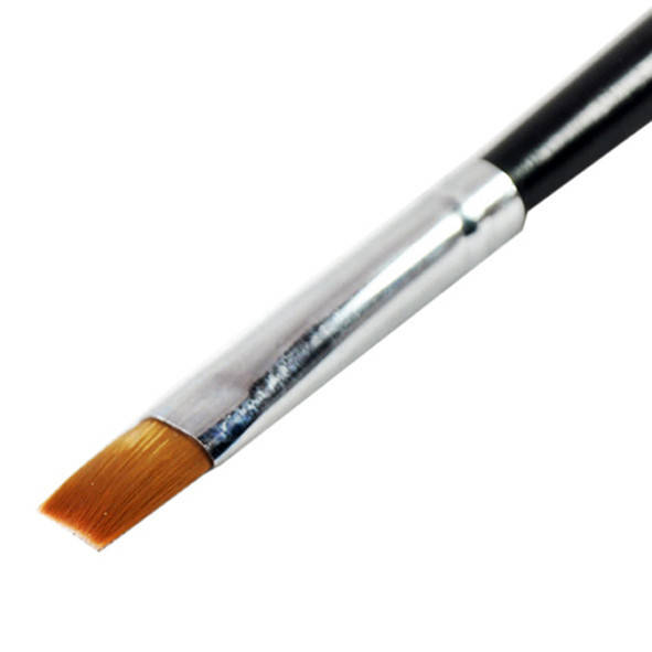 

Кисть прямая для наращивания гелем и гель лака 1 шт (2.4.6.8.10 размер) на вибор