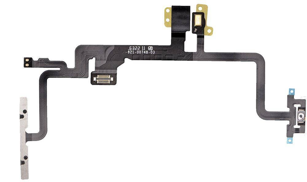 

Шлейф iPhone 7 Plus с кнопкой включения / кнопками регулировки громкости / вспышкой и микрофоном Original