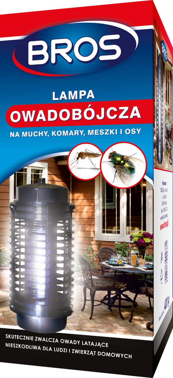

Инсектицидная лампа от насекомых Bros