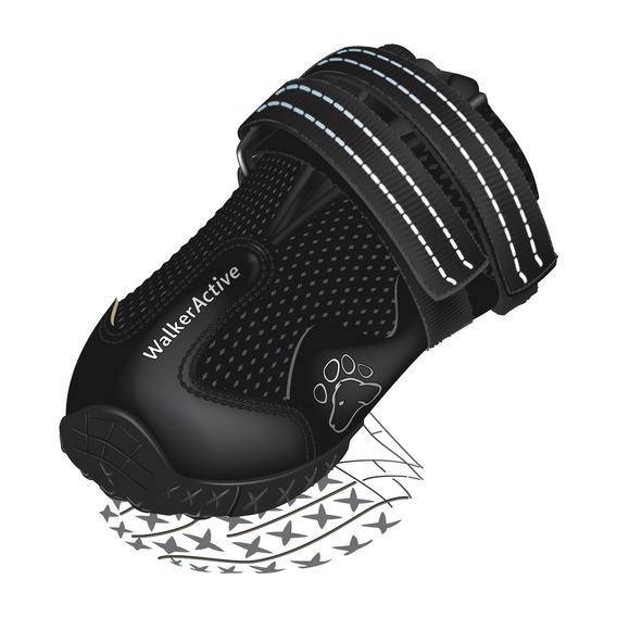 

Ботинки для собак Walker Active, M, 2шт, бордер колли