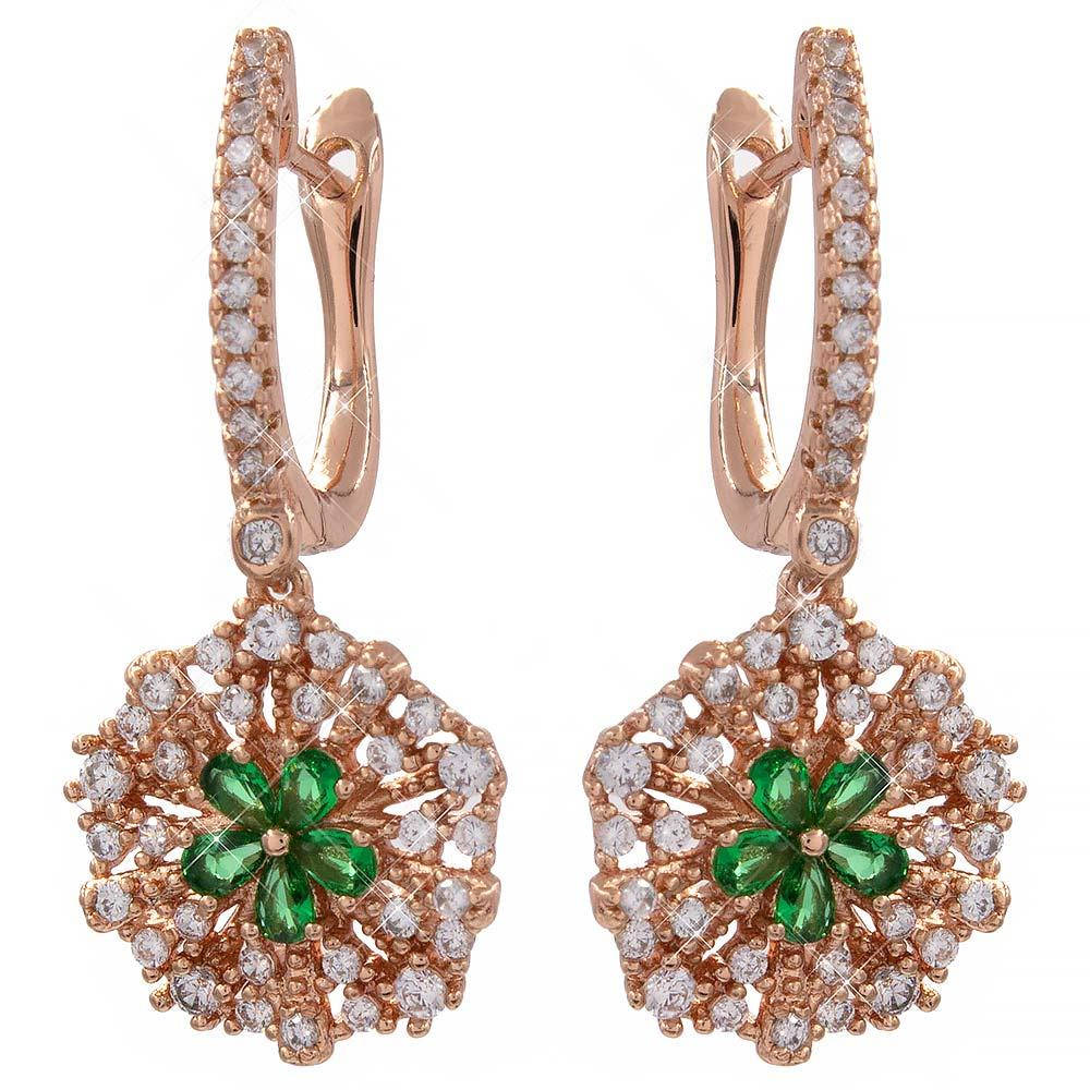 

Серьги 3,3 см (Медицинское золото)