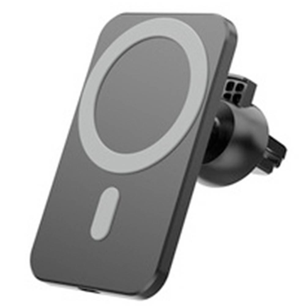 

Беспроводная зарядка магнитный автодержатель mobAlpha MagSafe Car Charger для iPhone 12 | 13 Черный