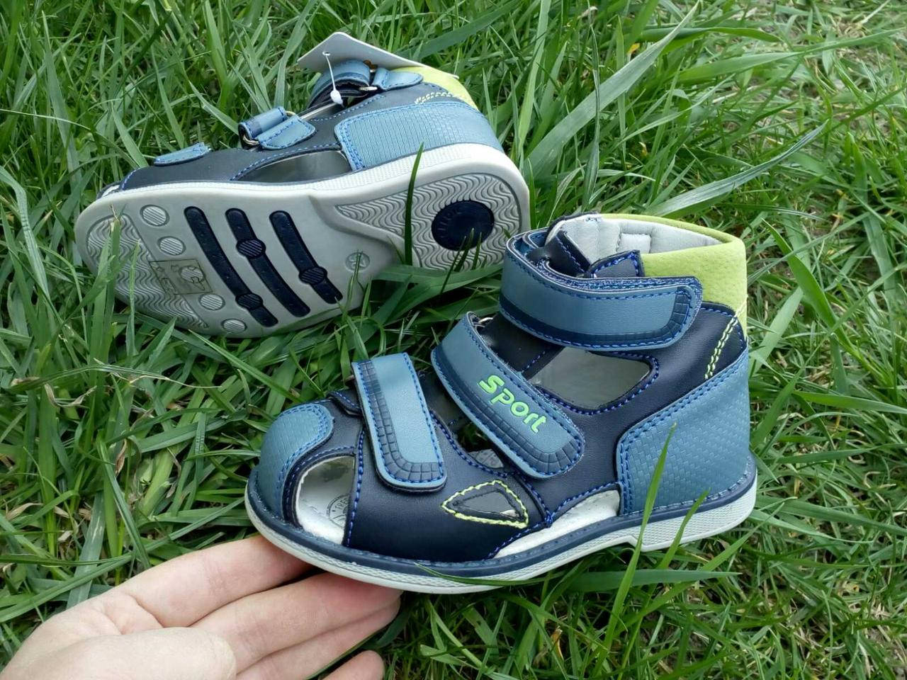 

Босоножки ТомМ 1985G Sport Navy-green 26-31, Синий