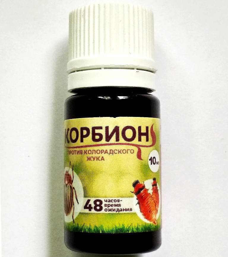

Биоинсектицид Корбион, против колорадского жука, 10 мл