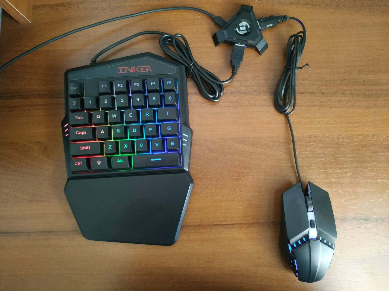 

Геймпад P5 клавиатура и мышка c подключением по Bluetooth ver:4.1 для мобильных игр PUBG Call Of Duty FreeFire