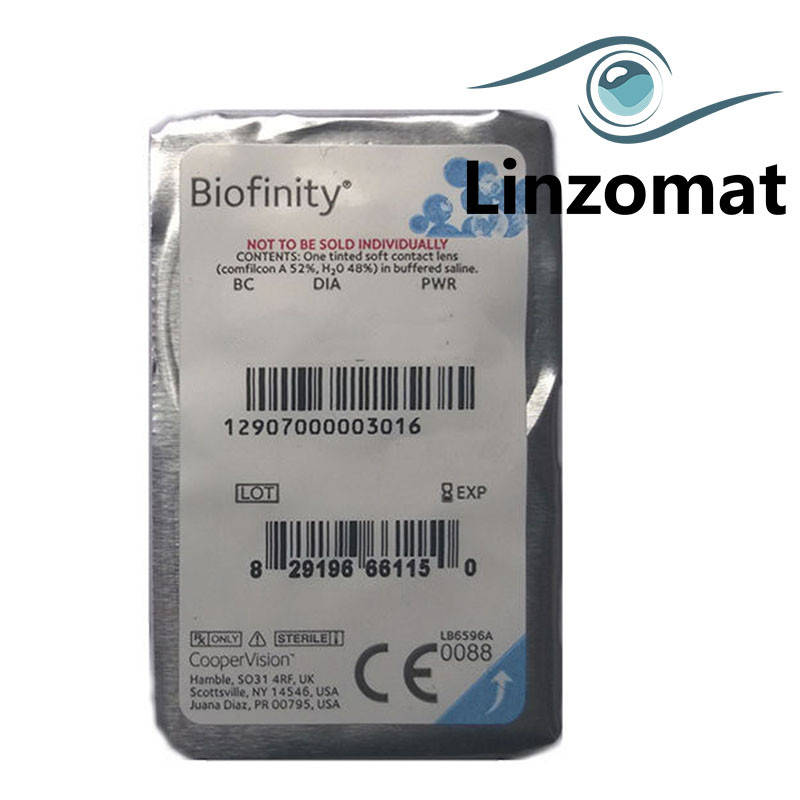 

Контактные линзы Biofinity (Cooper Vision) 1 шт