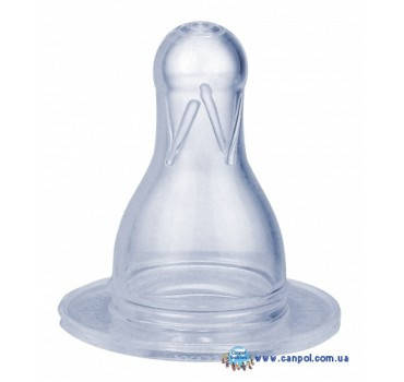 

Соска силиконовая круглая для кашки 1 шт. ТМ Canpol (Канпол)