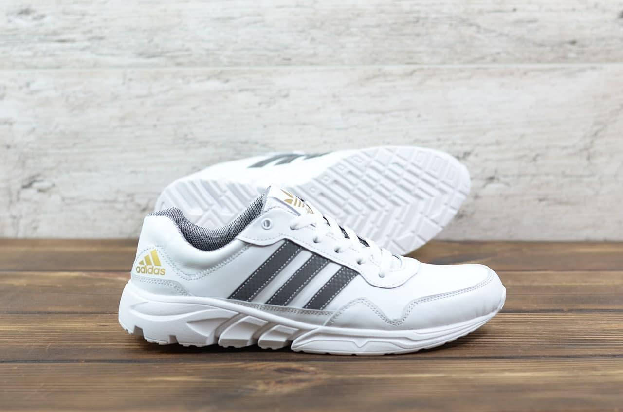 

Мужские демисезонные кроссовки Adidas белые , адидас(41, 45) 41, Белый
