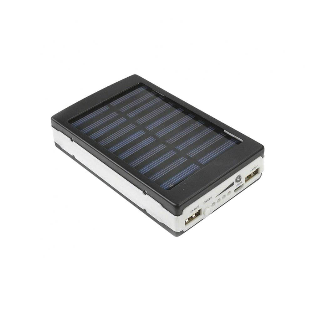 

Внешний аккумулятор павербанк Power Bank с светильником и солнечной зарядкой TOACH №1558
