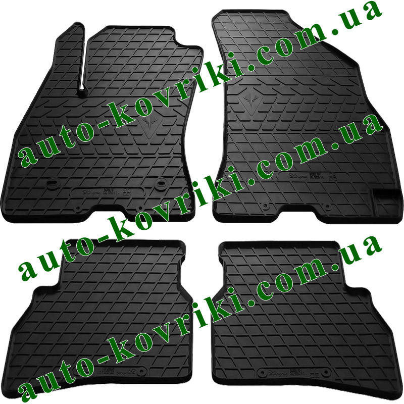 

Резиновые коврики в салон Opel Combo 2011- (Stingray), Черный