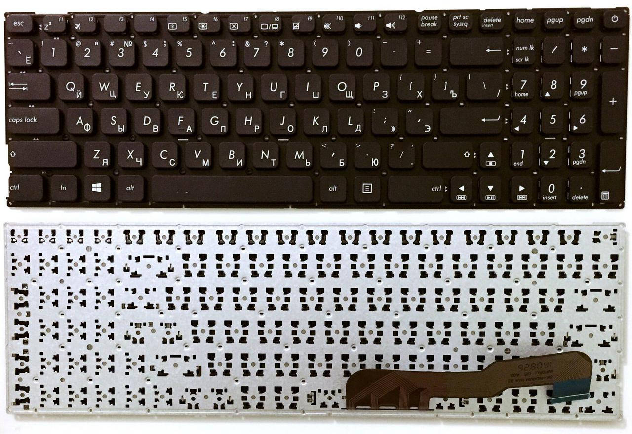 

Клавиатура для ноутбука Asus X541 X541N X541NA X541NV, Черный