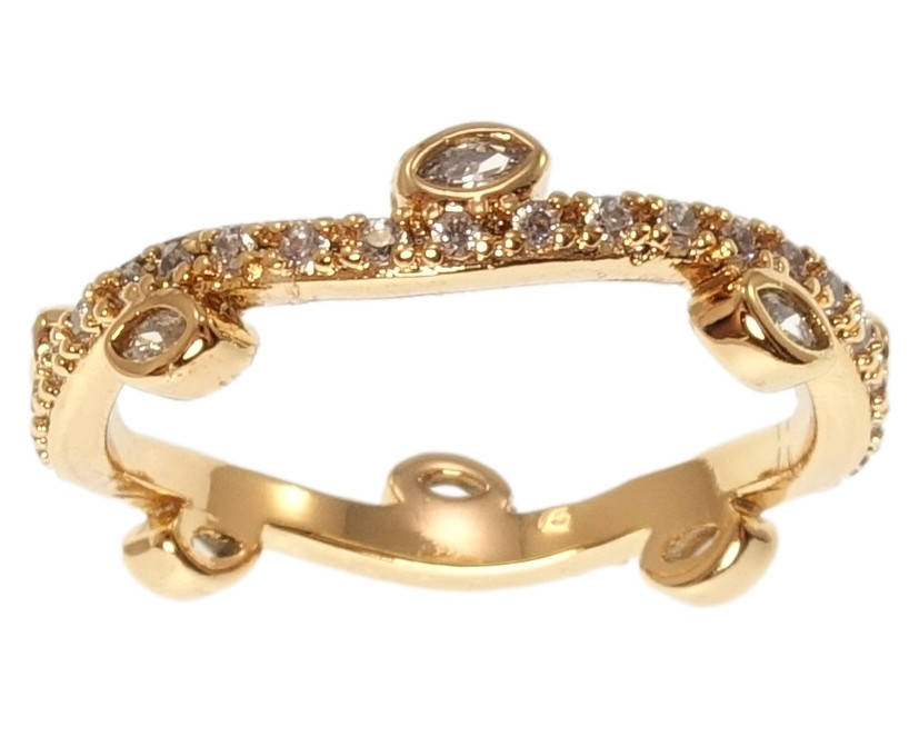 

Кольцо Xuping Позолота 18K "Лиана" р.16.5,17,18