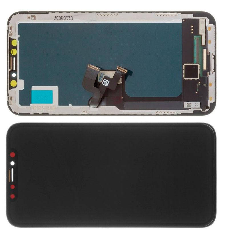 

Дисплей iPhone X модуль в сборе с тачскрином черный, TFT HC, JK In-cell