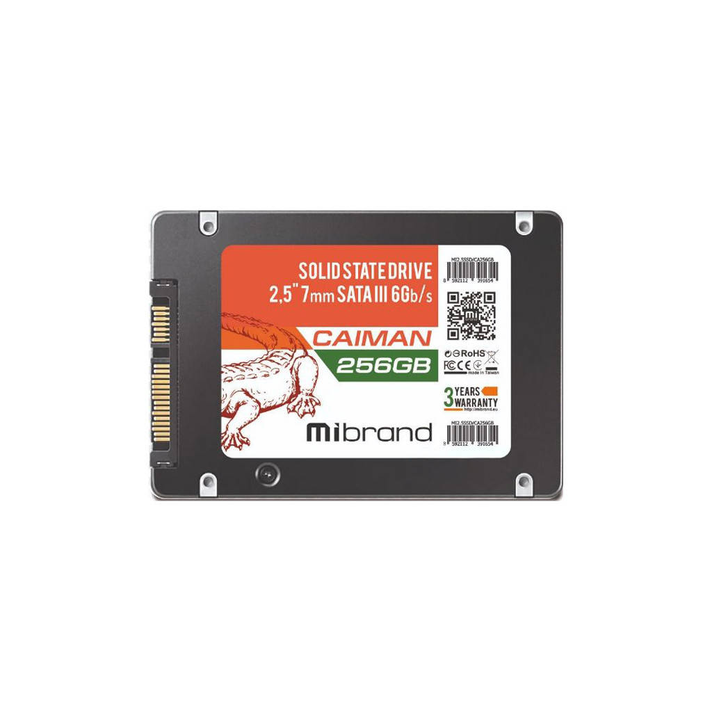 

SSD накопитель Mibrand Caiman 256 GB