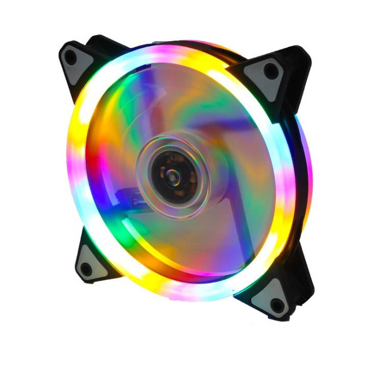 

Вентилятор 120*120*25мм 3pin+molex TRY FAN CIRCLE 2 с подсветкой WYGB новый