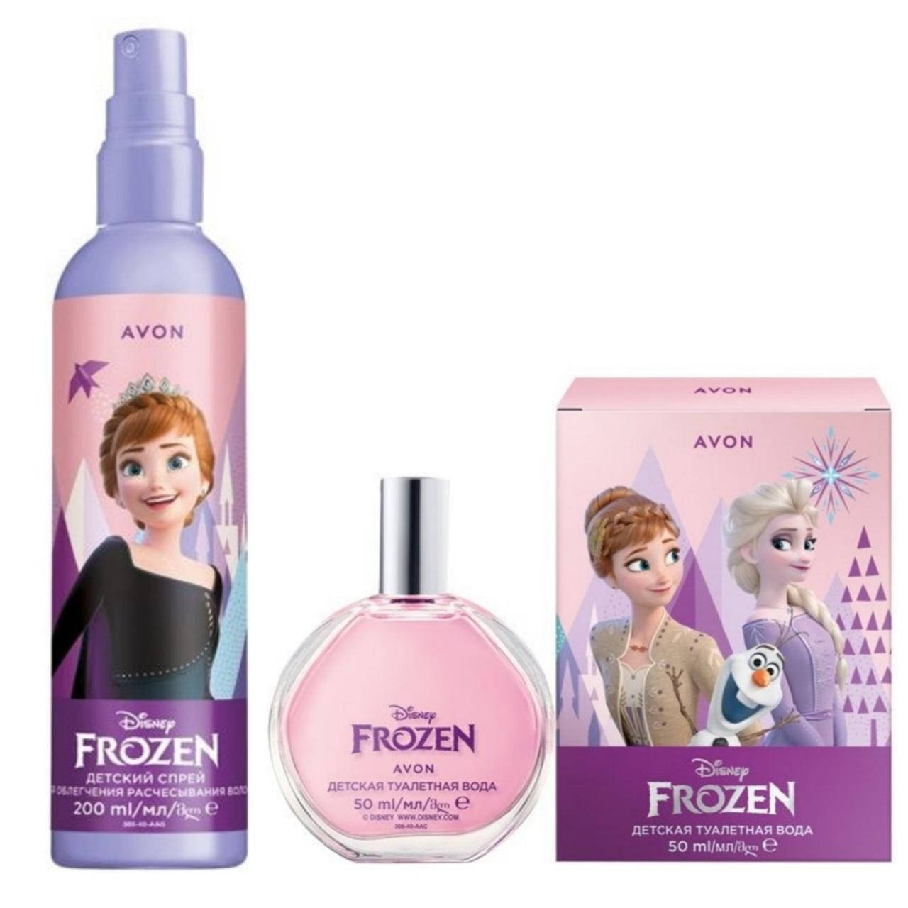 

Детский подарочный набор Детский подарочный набор туалетная вода+ спрей frozen ейвон эйвон avon