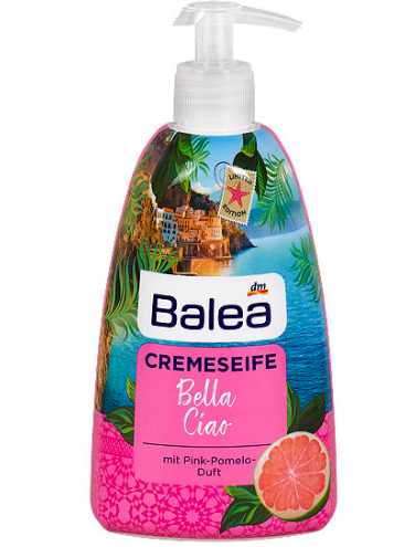 

Жидкое мыло Balea Creme Seife Bella Ciao 500 мл Чао Белла с ароматом розового помело