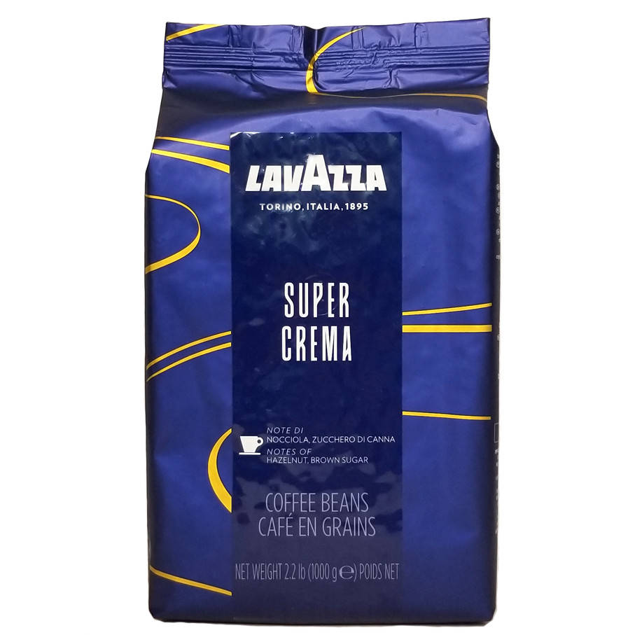 

Кофе Lavazza Super Crema в зернах 1 кг