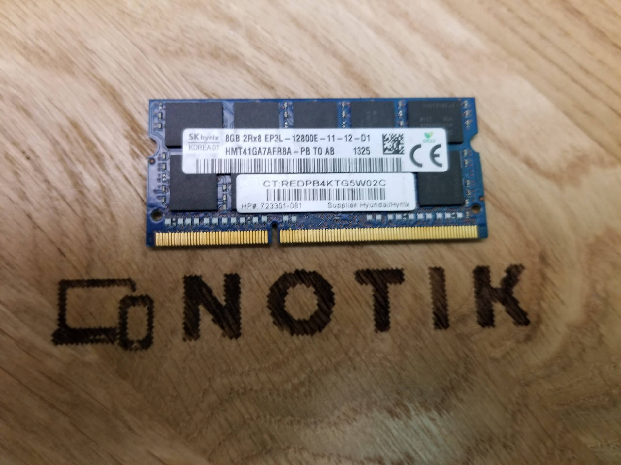

Оперативная память для ноутбука Hynix 8gb DDR3-1600 SODIMM (Hmt41ga7afr8a-pb)