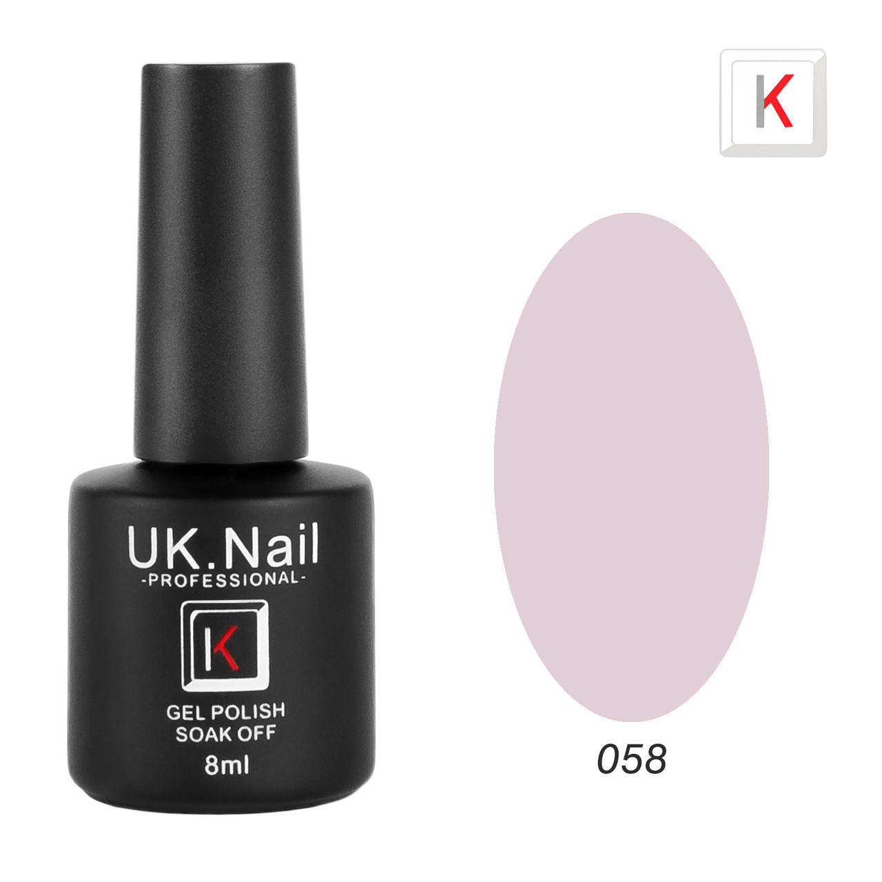 

Гель-лаки UK.Nail 8 мл №58