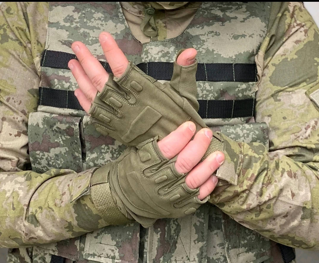 

Чоловічі тактичні перчатки хакі, Хаки