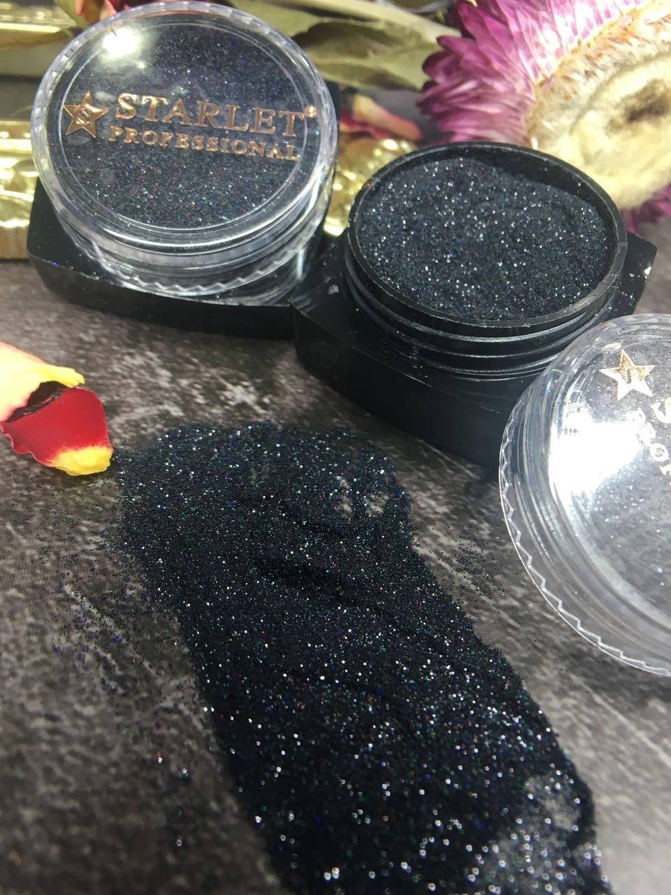 

Starlet Professional Дизайн "Волшебная пыльца", черная №18, Черный