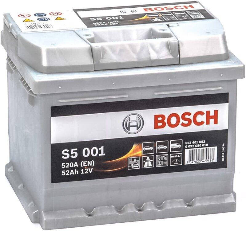 

Аккумулятор автомобильный Bosch 6СТ-52 S5 Silver Plus (S50 010)