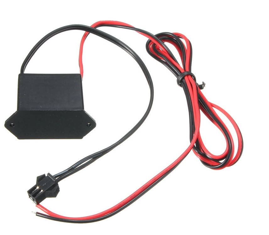 

ИНВЕРТОР 12V ДЛЯ ХОЛОДНОГО НЕОНА 1-5M "EL-D1"(ПРОВОД)