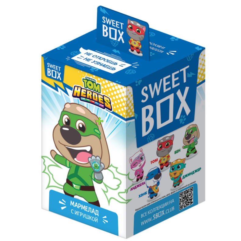 

Sweet Box Говорящий Том Мармелад з іграшкою в коробочці