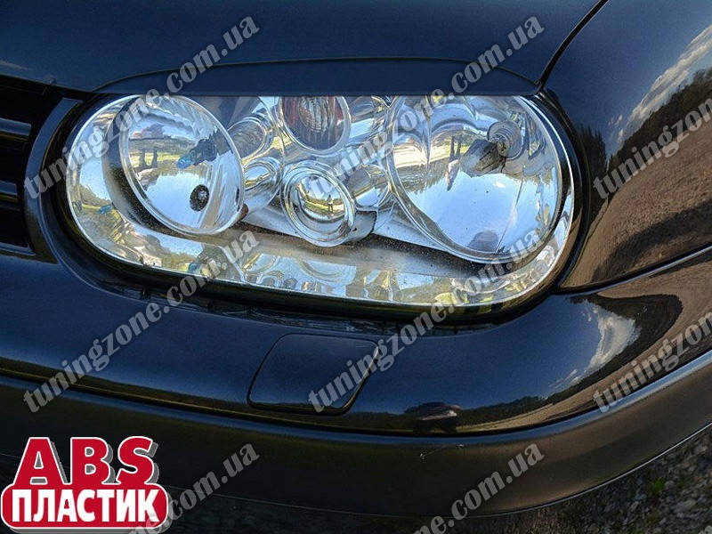 

Реснички/накладки на фары VW Golf 4 из ABS пластика